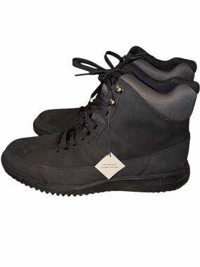 New! Cole Haan black  Waterproof Hiker Boots men’s sz 10.5